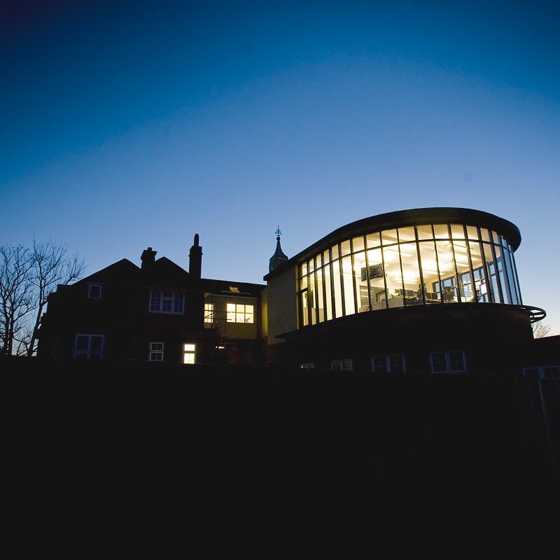 Halcyon Offices, Leatherhead, Wesley House, Serviced Office, At Night