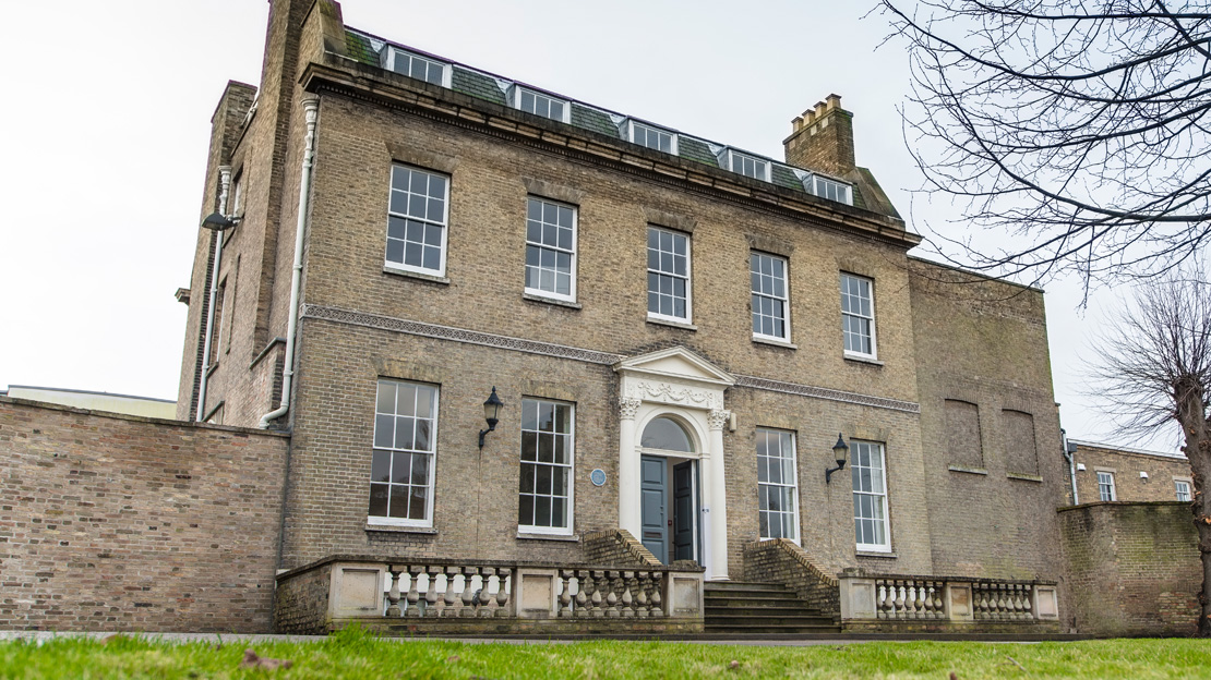 Halcyon Offices, Huntingdon, Castle Hill House, Exterior