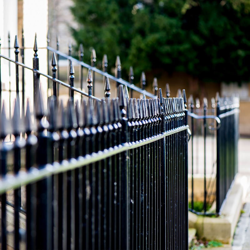 Halcyon Offices, Huntingdon, Castle Hill House, Railing Detail