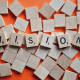 Image of wooden tiles spelling the word vision